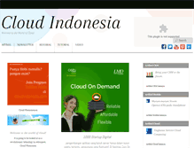 Tablet Screenshot of cloudindonesia.com